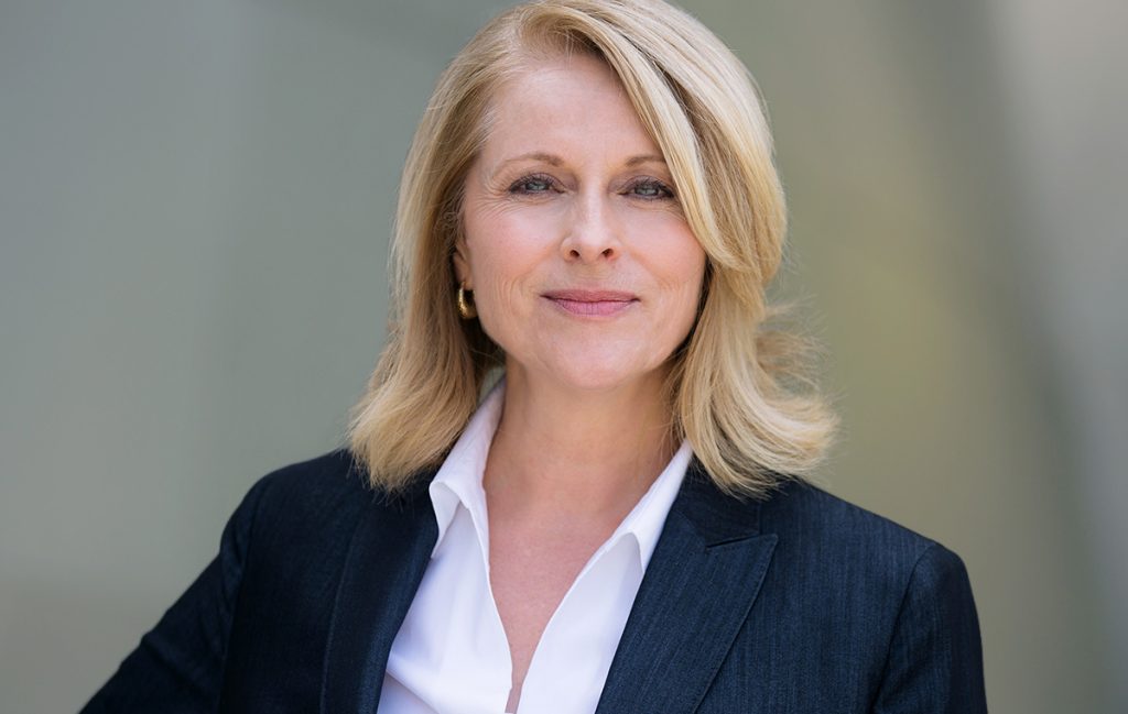 woman in business attire